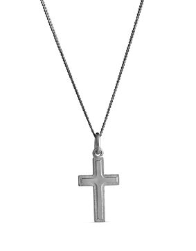 Top Gold hopeinen risti harjattu musta 4256662500