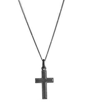 Top Gold hopeinen risti musta 4256663500