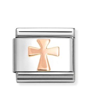 Nomination Composable Classic Rose gold symbols Cross 430104/56
