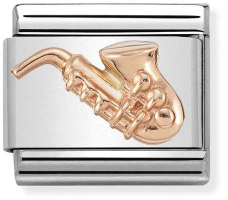Nomination Rose gold Saxophone 430106-12