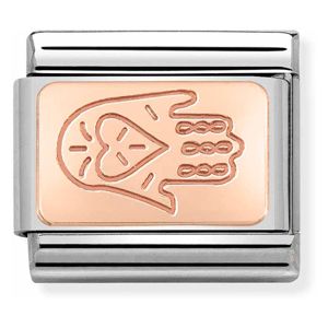 Nomination Composable Classic Link Rosegold Hand of Fatima 430110 04 main product photo