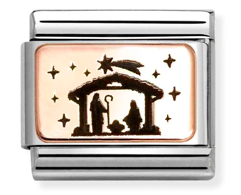 Nomination Classic rose gold nativity 430111/19