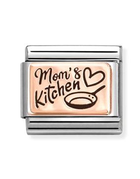 Nomination Composable Classic Rose gold plates Mom's Kitchen 430111/26