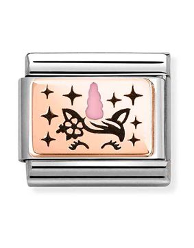Nomination Composable Classic pink unicorn 430204/03