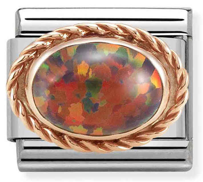 Nomination Classic Red opal 430507-08