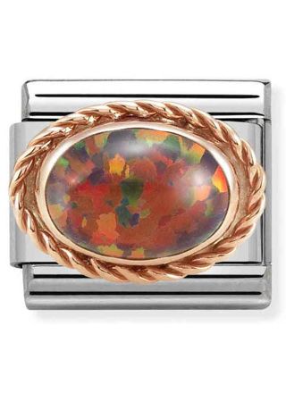 Nomination Classic Red opal 430507-08