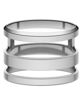 Daniel Wellington Elan Triad Silver sormus