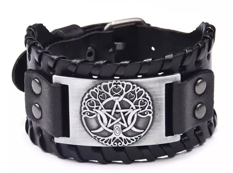 Varia Design Triple Moon rannekoru hopea