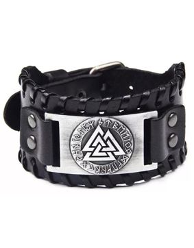 Varia Design Valknut rannekoru hopea