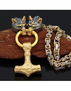 Varia Design Golden Wolves kaulakoru kulta