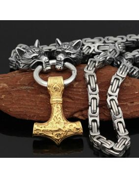 Varia Design Wolves kaulakoru kulta