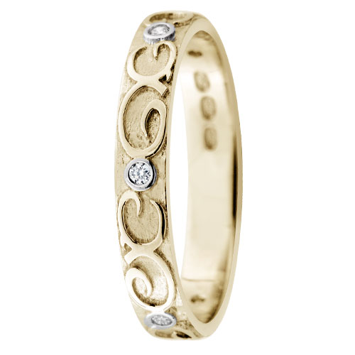 Festive Figure 489-005-KK timanttisormus