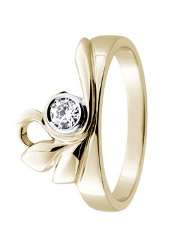Festive Garden 490-016-KK solitaire timanttisormus