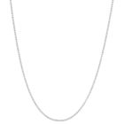 Lykka Basics hopeinen venetsiaketju 0,8 mm 38 cm