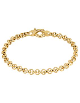 Lykken Basics kultainen papuketju 5,3 mm