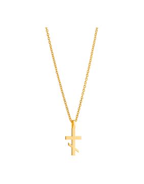 Top Gold hopeinen ortodoksi risti 52 5080 0500