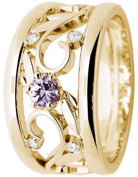 Festive Metsän aarre 538-029M-KK timanttisormus