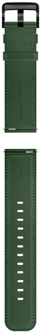 HONOR EasyFit Dark Green nahkaranneke 22 mm 55033148 Keskisen Kello Oy
