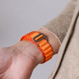 Tiera Apple Watch oranssi Alpine tekstiiliranneke