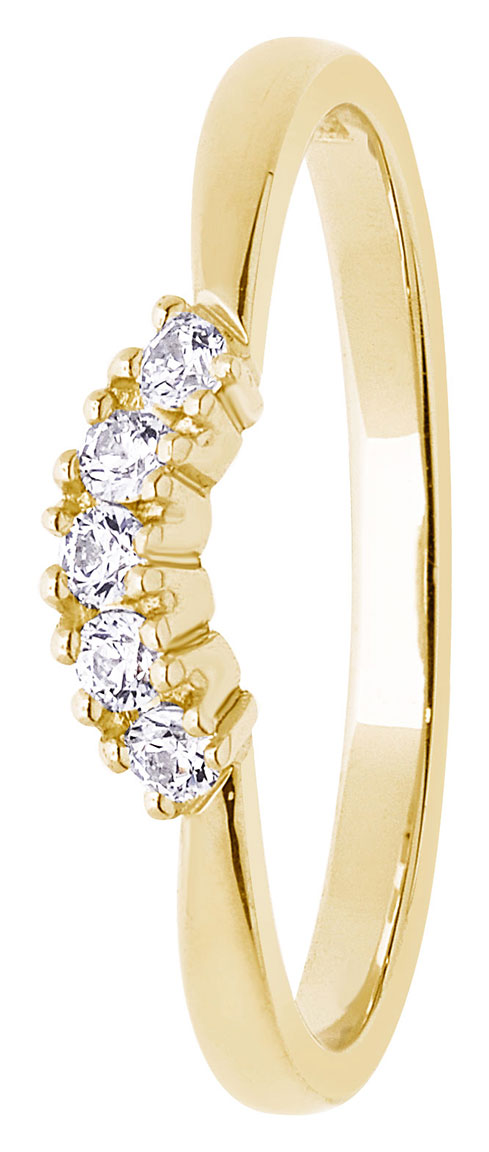 Festive Felicia 553-010-KK rivitimanttisormus