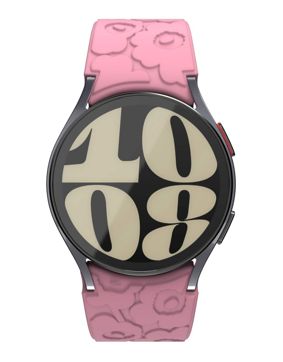 Samsung X Marimekko Galaxy Watch ranneke pinkki Unikko GP-TYR930TLAPW