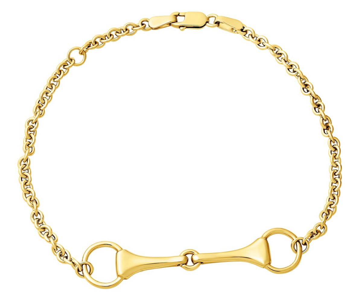 Lempikoru Ratsu kuolainrannekoru kullattu hopea 55 110 00 190