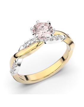 Festive Teresa Morganiitti sivukivellinen timanttisormus 569-064M-KV