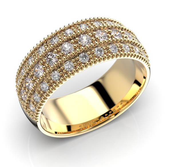 Festive Manuela Morganiitti rivitimanttisormus 579-052M-KK