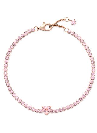 Pandora chain Sparkling Heart Tennis Bracelet rannekoru 580041C01