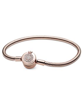 Pandora Moments kimaltava käärmeketju rannekoru 589046C01