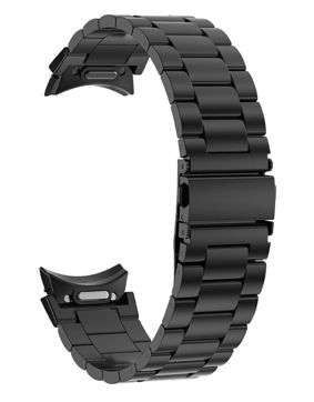 Tiera Samsung Galaxy Watch6 teräsranneke pikakiinnityksellä Black