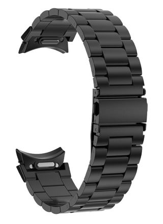 Tiera Samsung Galaxy Watch6 teräsranneke pikakiinnityksellä Black