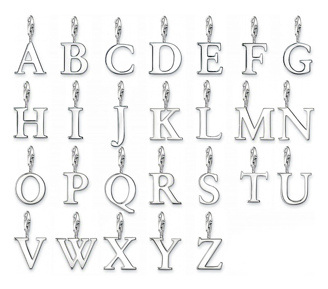 Thomas Sabo Charm Club kirjaimet