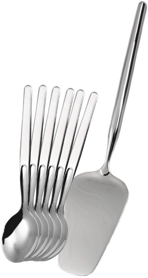 Tapio Wirkkala Marski leivoslapio ja 6 kahvilusikkaa 598-234-1+6