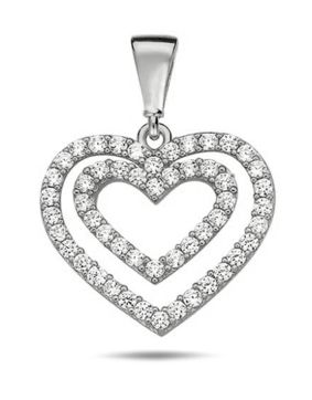 Lykka Hearts sydänriipus pave