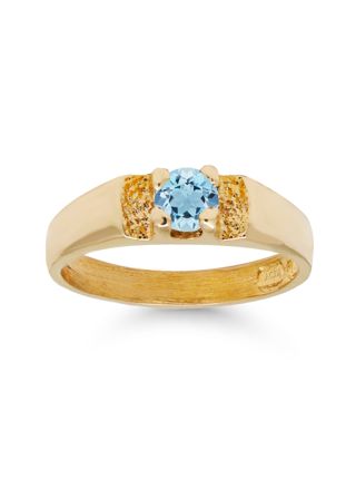 Kastesormus kulta 6003aqua