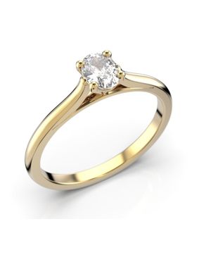 Festive Sesilia yksikivinen timanttisormus 605-030-KK