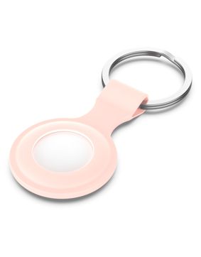 Tiera silikoninen Apple AirTag avaimenperä pinkki