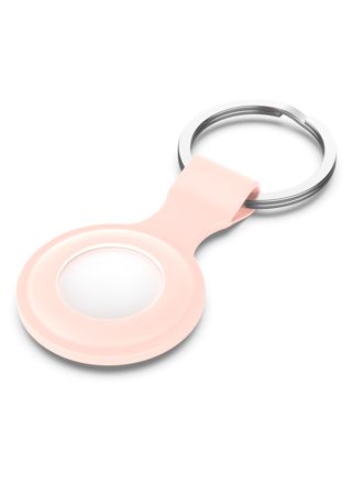Tiera silikoninen Apple AirTag avaimenperä pinkki