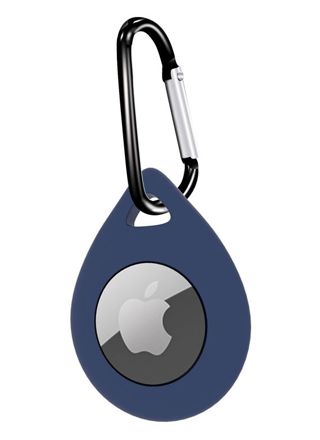Tiera Apple AirTag silikoninen pisara suojakuori sininen