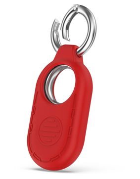Tiera silikoninen Samsung Galaxy SmartTag 2 pidike punainen