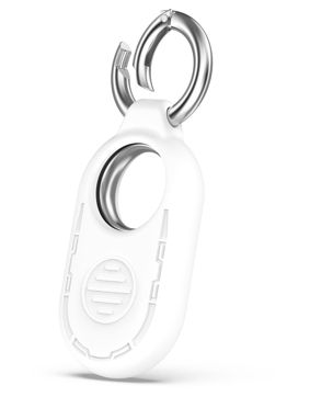 Tiera silikoninen Samsung Galaxy SmartTag 2 suojakuori valkoinen