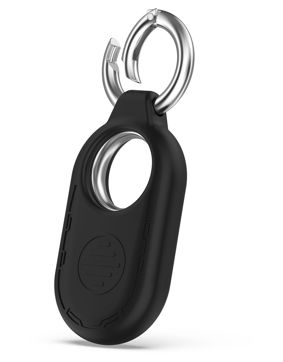 Tiera silikoninen Samsung Galaxy SmartTag 2 suojakuori musta
