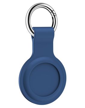 Tiera silikoninen Apple AirTag avaimenperä pidike sininen