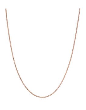 Lykken Basics 9-karaatin 1,1 mm panssari ruusukultakaulaketju