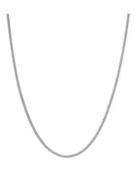 Lykken Basics 9-karaatin 1,4 mm panssari valkokultakaulaketju