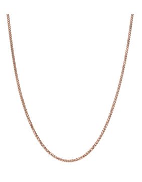 Lykken Basics 9-karaatin 1,4 mm panssari ruusukultakaulaketju