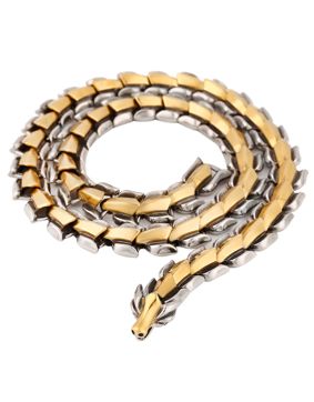 Varia Design Wolf Viking Silver/Gold kaulakoru