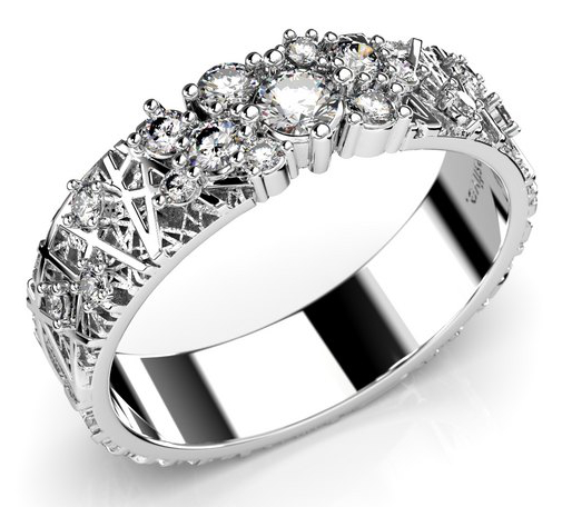 Festive Routa Rakka timanttisormus 627-033-VK