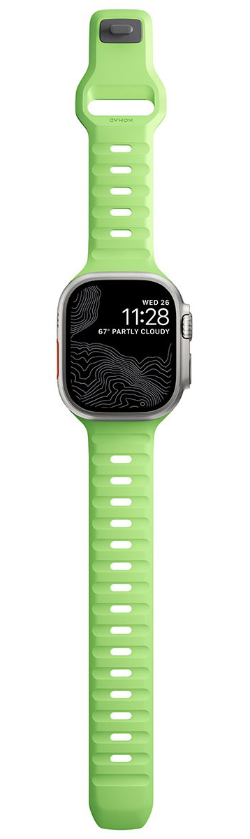 Nomad Sport Glow Limited Edition ranneke 42/44/45/49 mm Apple Watchiin